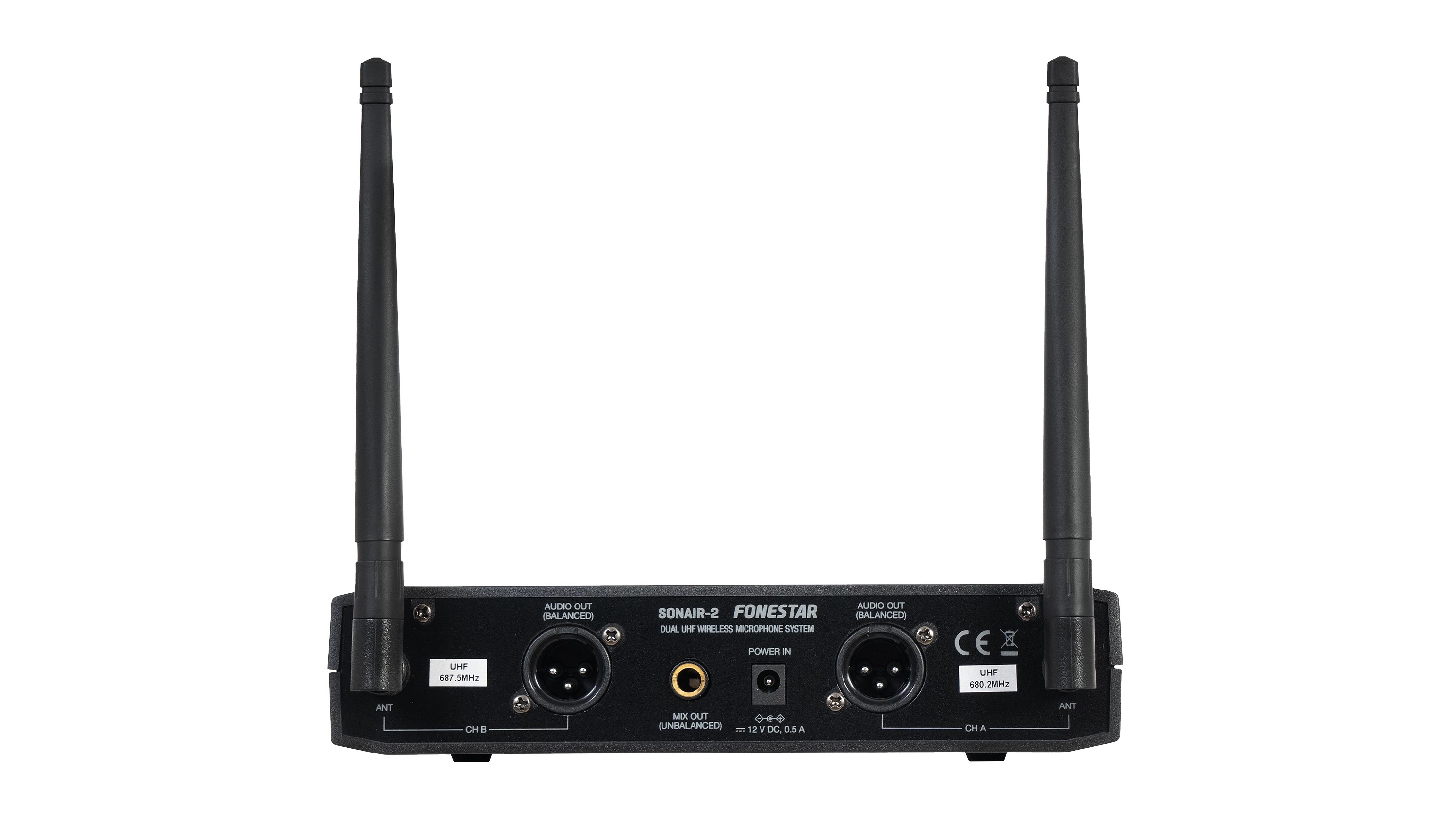 FONESTAR SONAIR-2M-Dual-kl.Handmikrofon