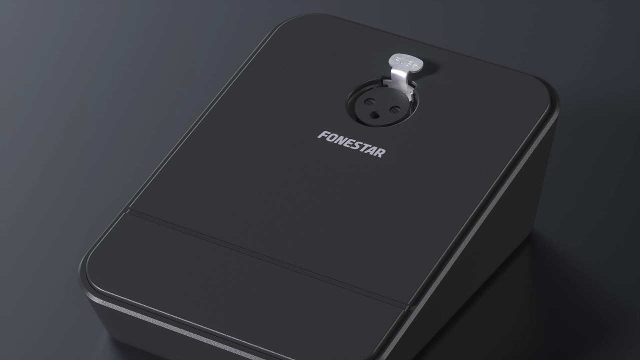 FONESTAR MICBASE-P-Mikrofon-Desktopbasis