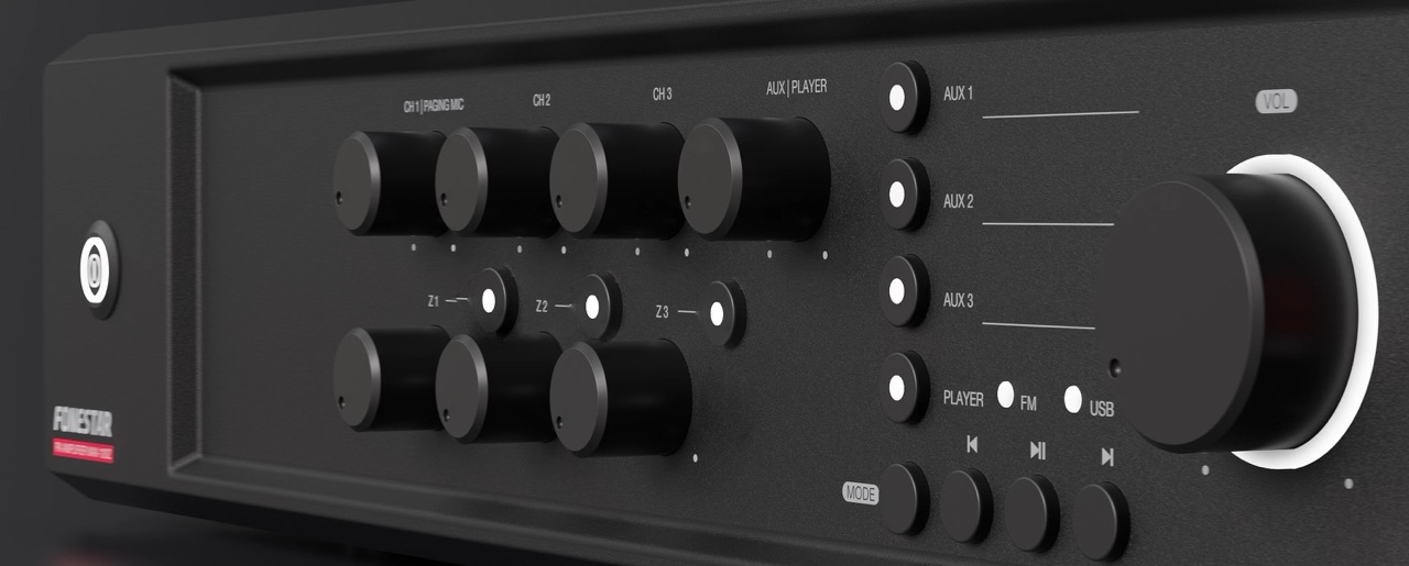 FONESTAR MAX-120Z-Verstärker